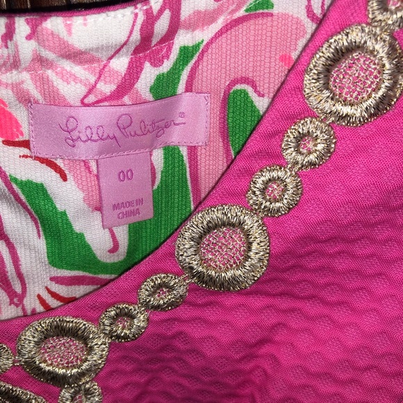 Lilly Pulitzer Rosie shift dress size 00 - Picture 5 of 5